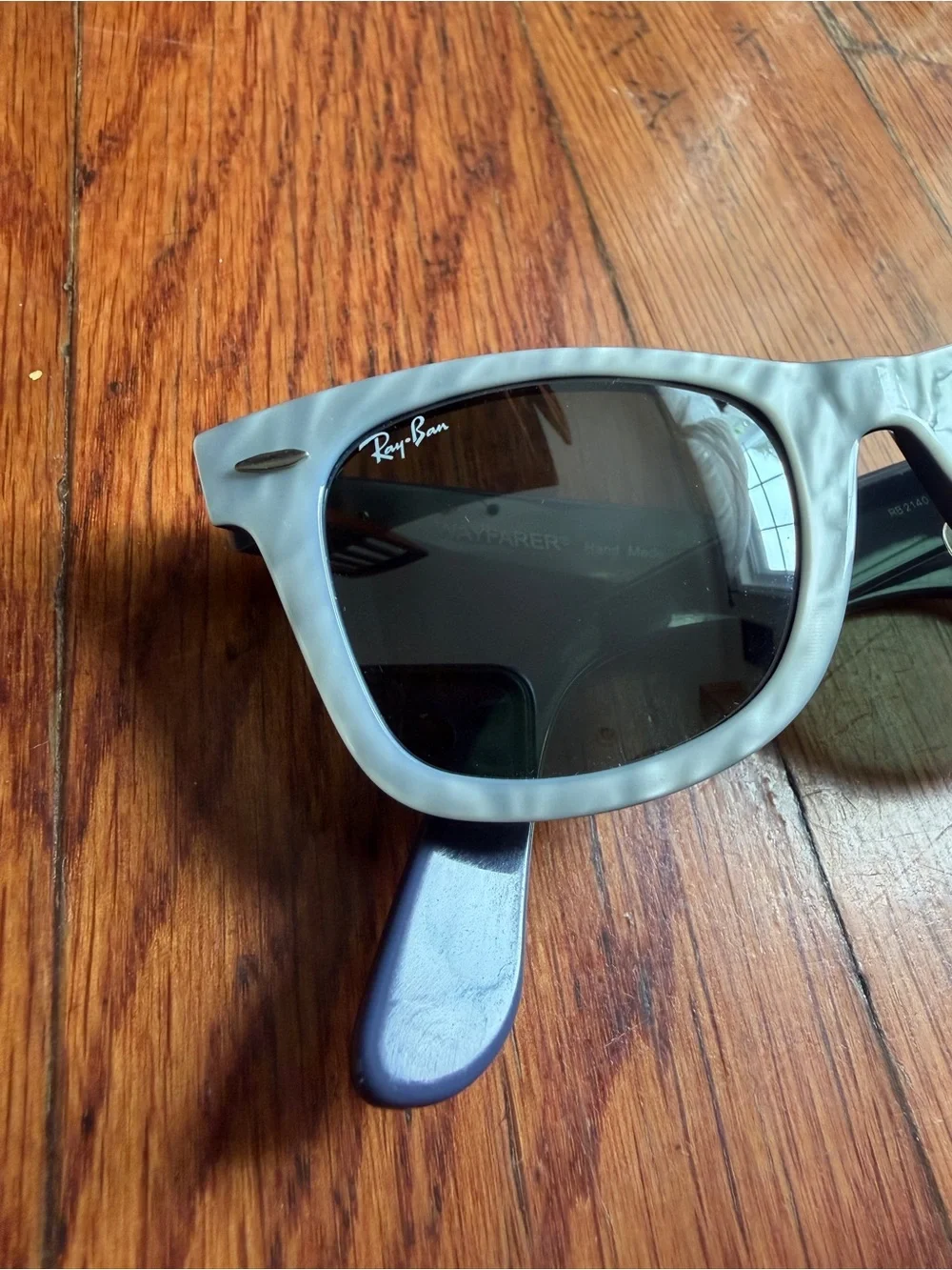 Ray-Ban Wayfarer RB2140 994/40 rare prints/ special series Madreperla Blue